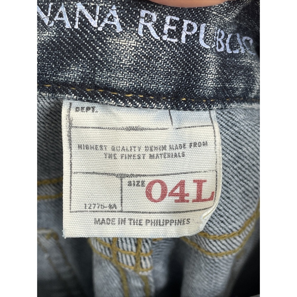 Banana Republic Womens Jeans 4L Blue Bootcut Mid Rise Medium Wash Cotton Stretch - Picture 9 of 13
